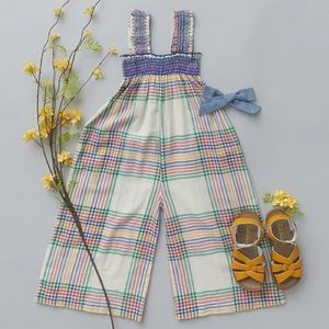 Pink Chicken Plaid Eleven Jumper sz 5